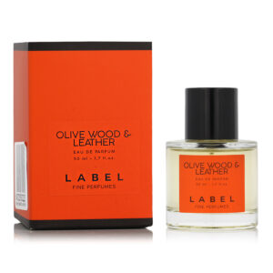 Olive Wood & Leather - Label